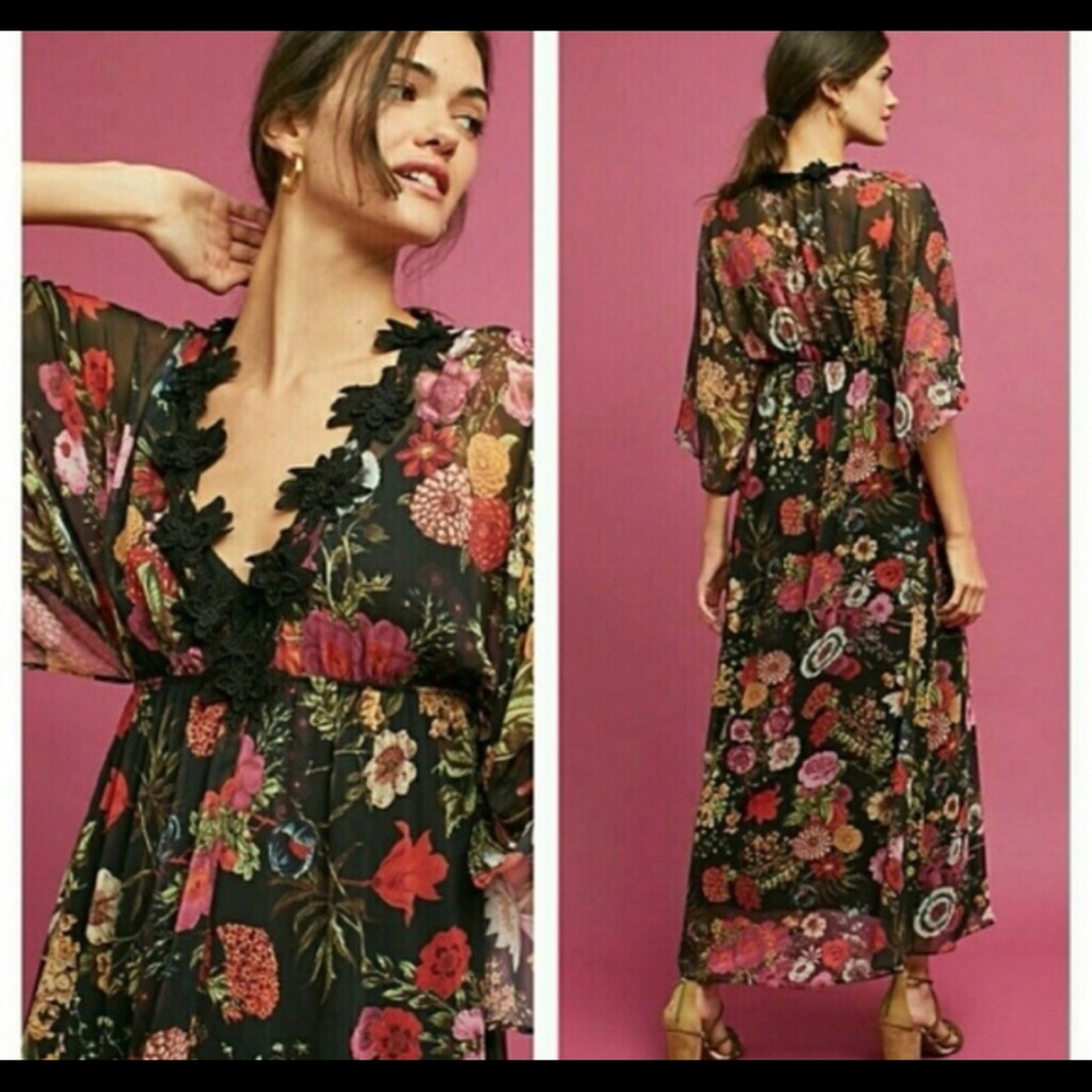 Anthropologie Rio Maxi Dress